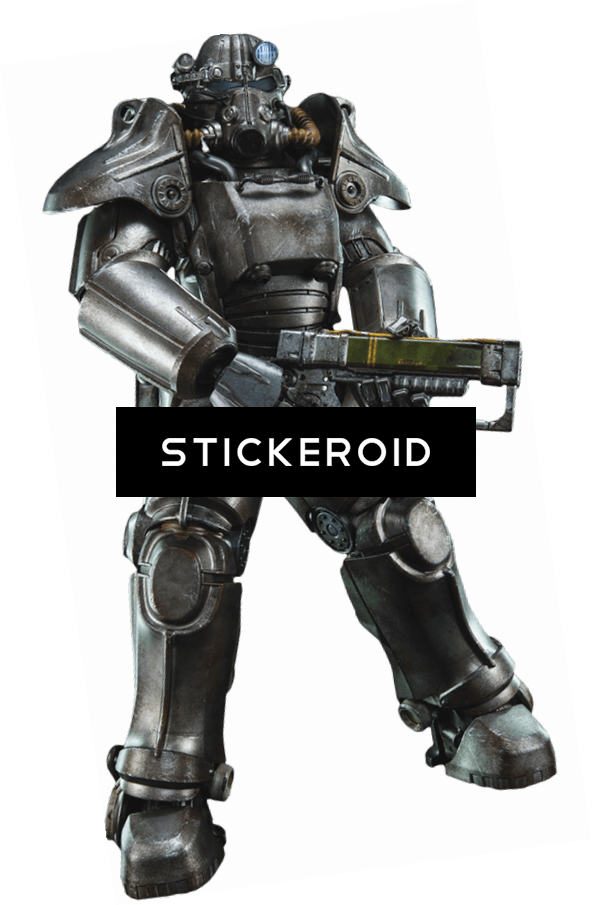 Three Zero Fallout 4 T-45 1/6 Scale Figure - Fallout 4 Clipart (592x905), Png Download