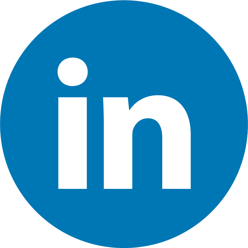 Add The Linkedin Share Button To Your Site Today - Logo Linkedin Png Rond Clipart (801x801), Png Download