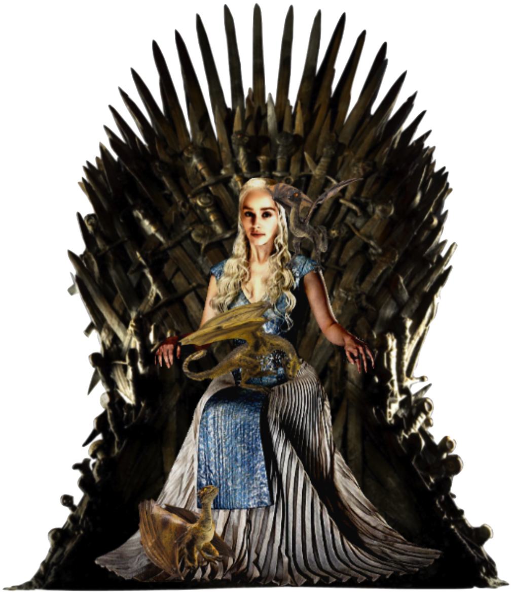 Game Of Thrones Chair Png High-quality Image - Transparent Background Iron Throne Png Clipart (1008x1166), Png Download