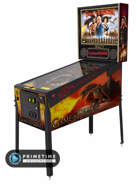 Game Of Thrones Pinball Limited Edition - Game Of Thrones Pro Pinball Machine Clipart (800x800), Png Download
