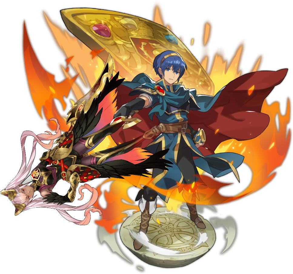 Humor/mememarth Wielding The T3 5* Fire Sword - Dragalia Lost Marth Clipart (1024x1024), Png Download