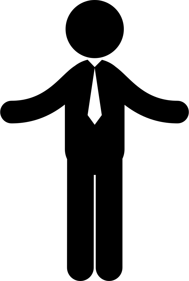 Png File - Man In Tie Icon Clipart (658x980), Png Download