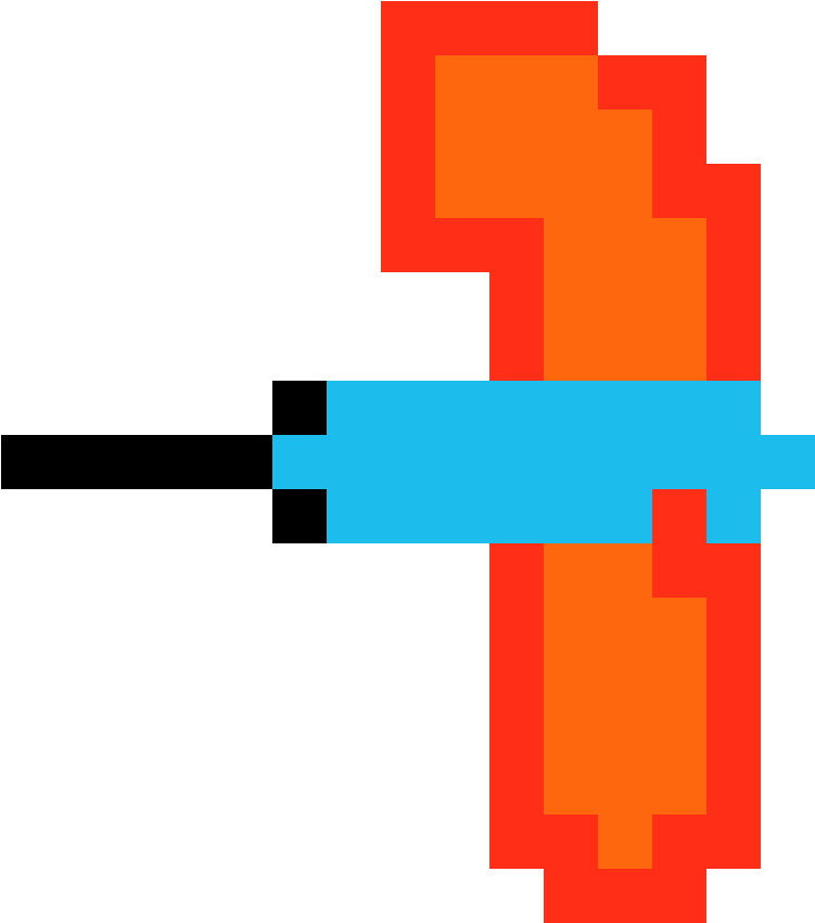 Fire Sword - Cross Clipart (1250x1300), Png Download