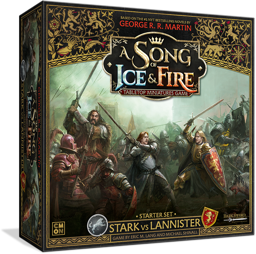 Introducing A Song Of Ice And Fire - Song Of Ice And Fire Miniatures Game Starter Set Clipart (960x1016), Png Download