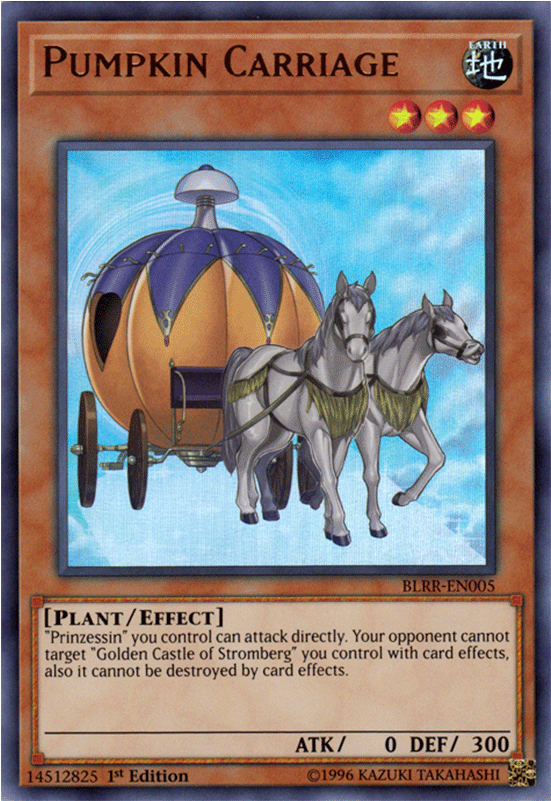 Details About Pumpkin Carriage - Yu Gi Oh Fairy Tales Clipart (800x800), Png Download