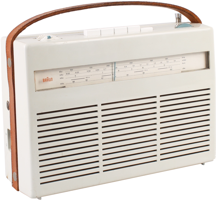 Braun Portable Radio T22 - Dieter Rams Radio T22 Clipart (1000x731), Png Download