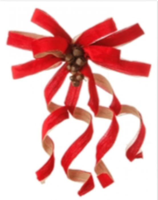 Holiday Bow Png - Craft Clipart (554x701), Png Download