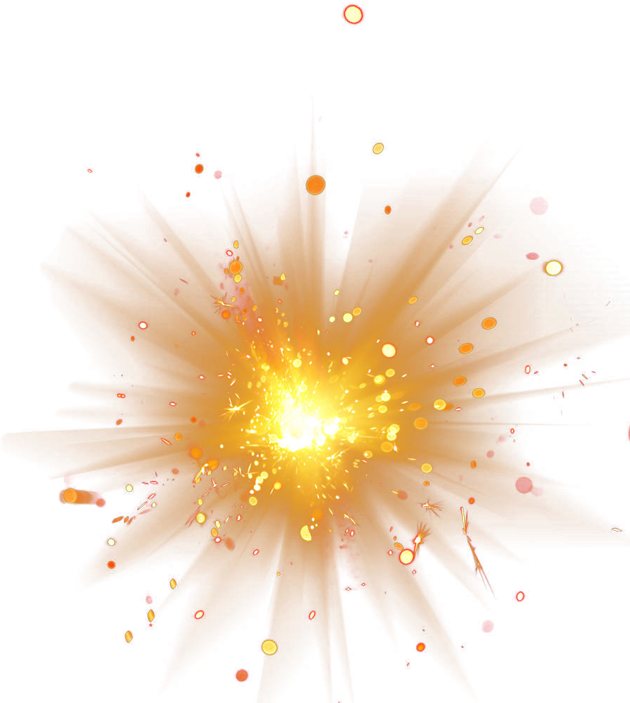 #explosion #gold #splah #light #brilliant #sparkle - Explosion Gold Png Clipart (893x996), Png Download
