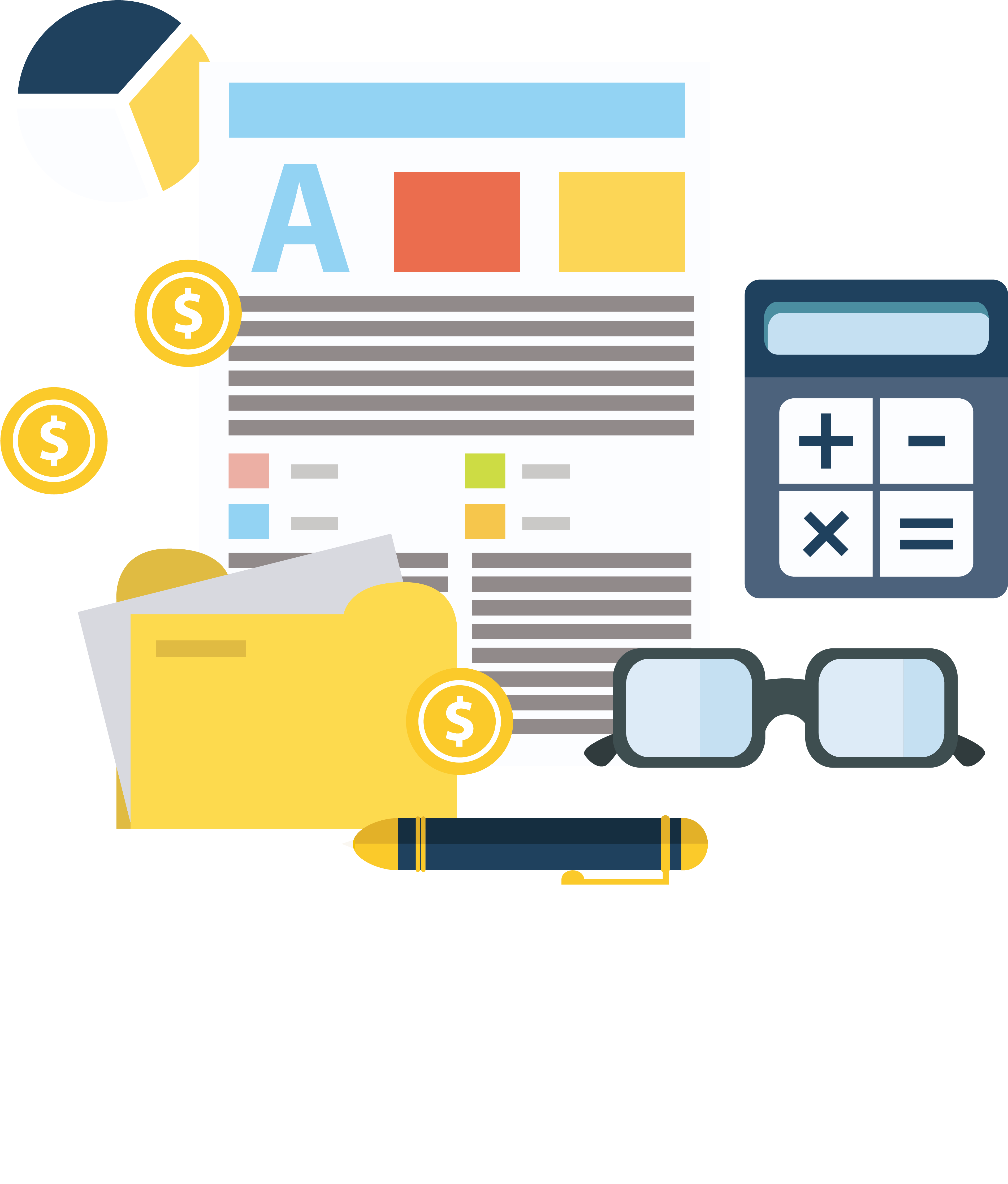 Download Them Here - Financial Statement Clipart - Png Download (5214x5141), Png Download