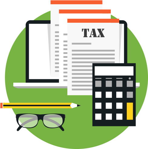 The Income Tax House Corp Home - Tax Planning Clipart (734x500), Png Download