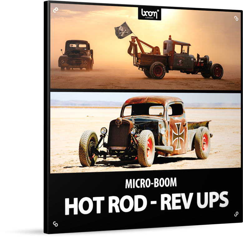 Hot Rod-rev Ups Sound Effects Library Product Box - Boom Library Hot Rod Rev Ups Clipart (1000x900), Png Download
