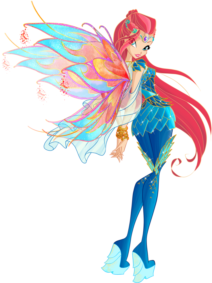 Clipart Black And White Library Bloom Bloomix V By - Winx Club Bloom Bloomix - Png Download (738x983), Png Download