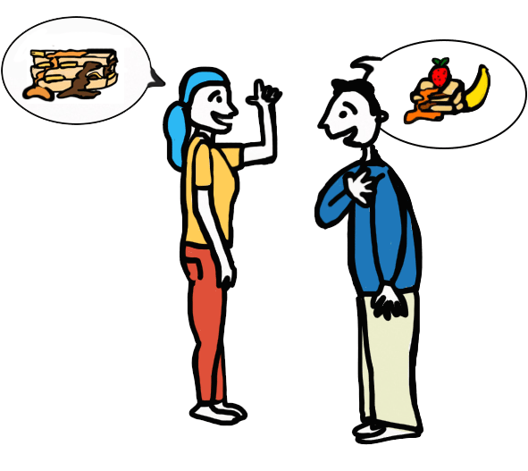 Protein French Banana Dark Chocolate Pow You Clipart (632x526), Png Download