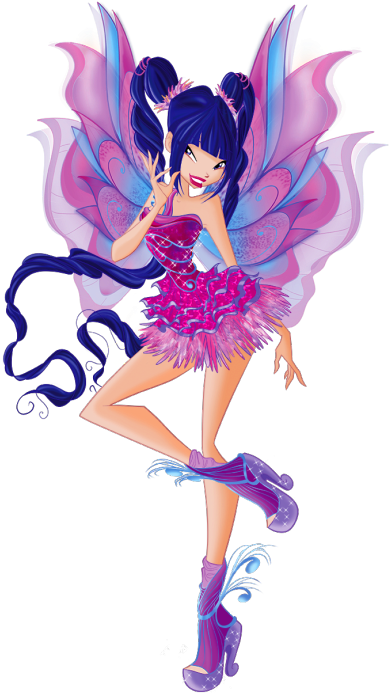 Believethewinx - Winx Musa Mythix 2d Clipart (449x725), Png Download