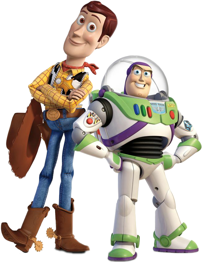 #buzz #toystory #lightyear #woody #toy #buzzandwoody - Toy Story Woody Et Buzz Clipart (649x839), Png Download