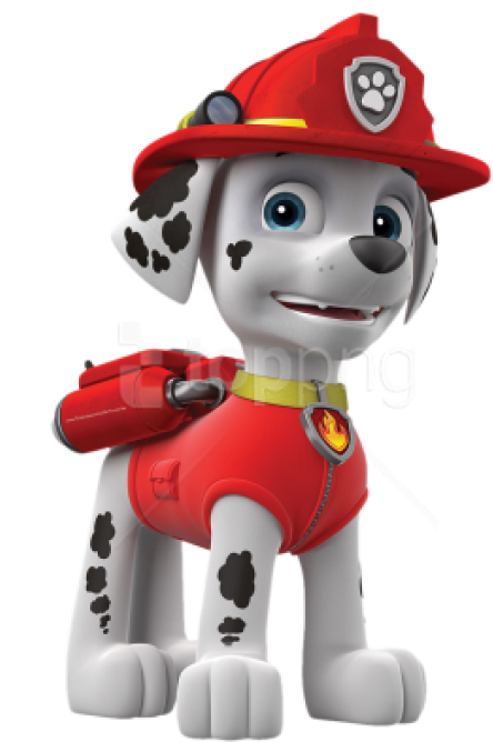 Free Png Kit Digital Para Festa Patrulha Canina Png - Patrulha Canina Marshall Riscos Clipart (850x697), Png Download