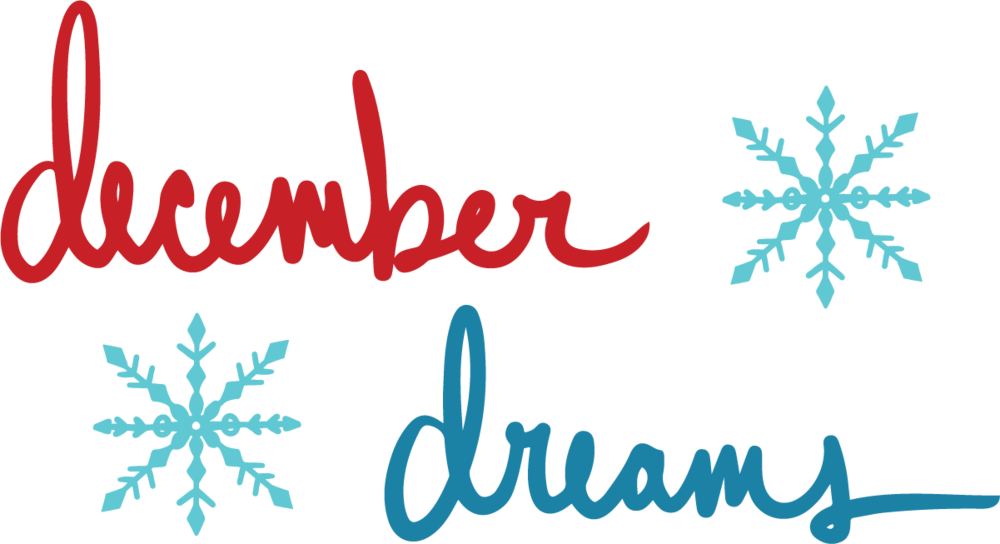 December Dreams - Logo-08 - Calligraphy Clipart (1000x544), Png Download