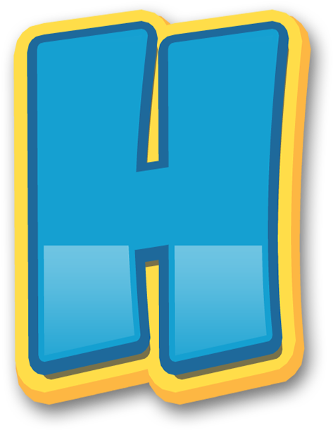 Hueso Paw Patrol Png - Letra H Patrulha Canina Clipart (537x719), Png Download