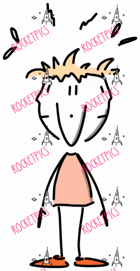 Confused Man - Illustration Clipart (450x868), Png Download