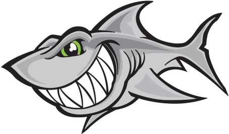 Cartoon Shark Image - Squaliformes Clipart (600x600), Png Download