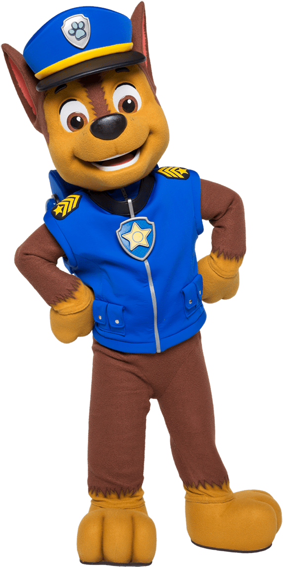 Patrulha Canina Chase 14 Imagens Png - Meet Chase From Paw Patrol Clipart (598x1200), Png Download