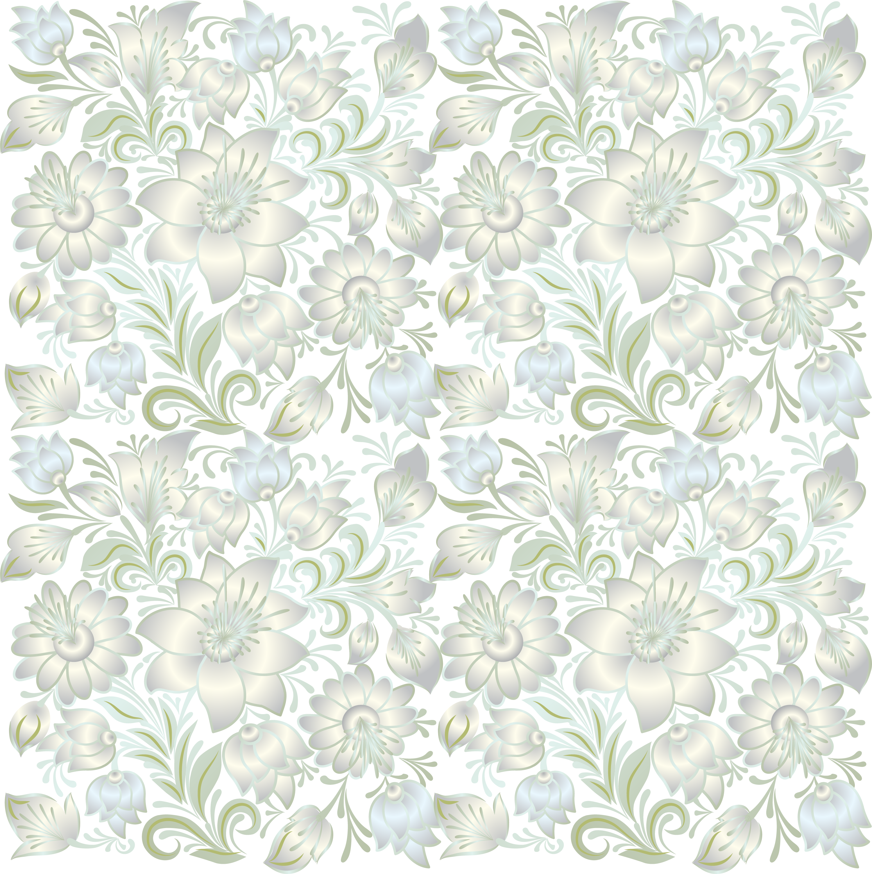 White Lace Background Png Clipart (3001x3007), Png Download