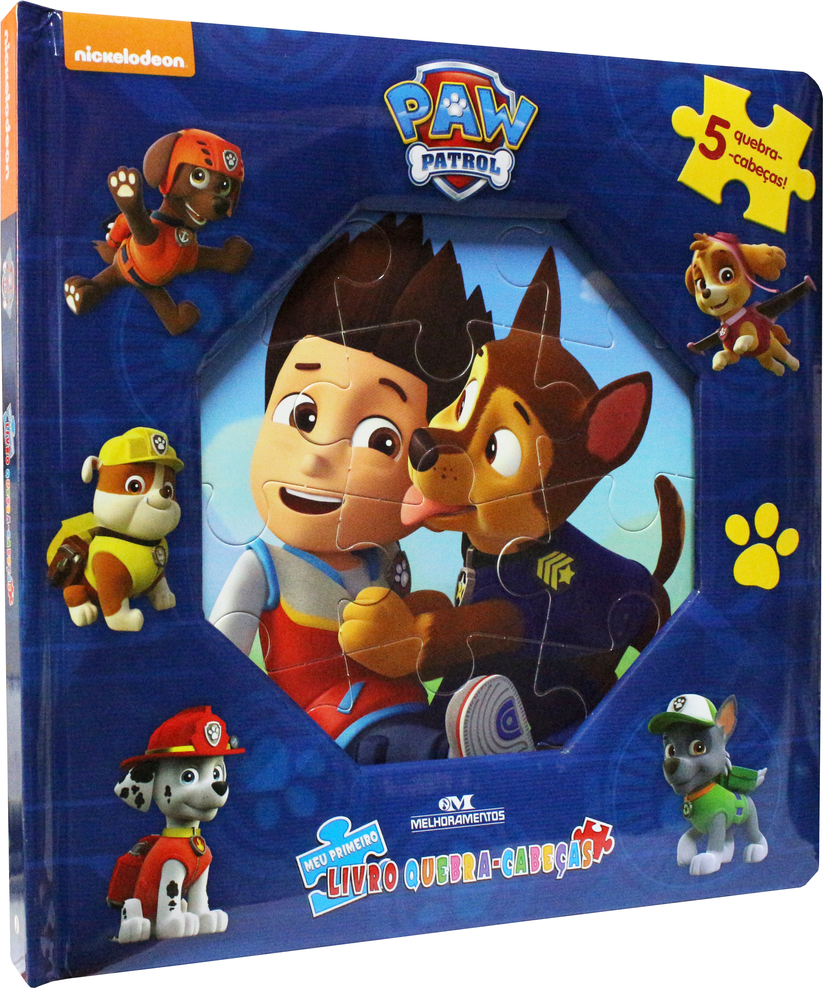 Patrulha Canina Meu Primeiro Livro Quebra-cabeças - Paw Patrol Puzzlebuch Clipart (3008x3456), Png Download