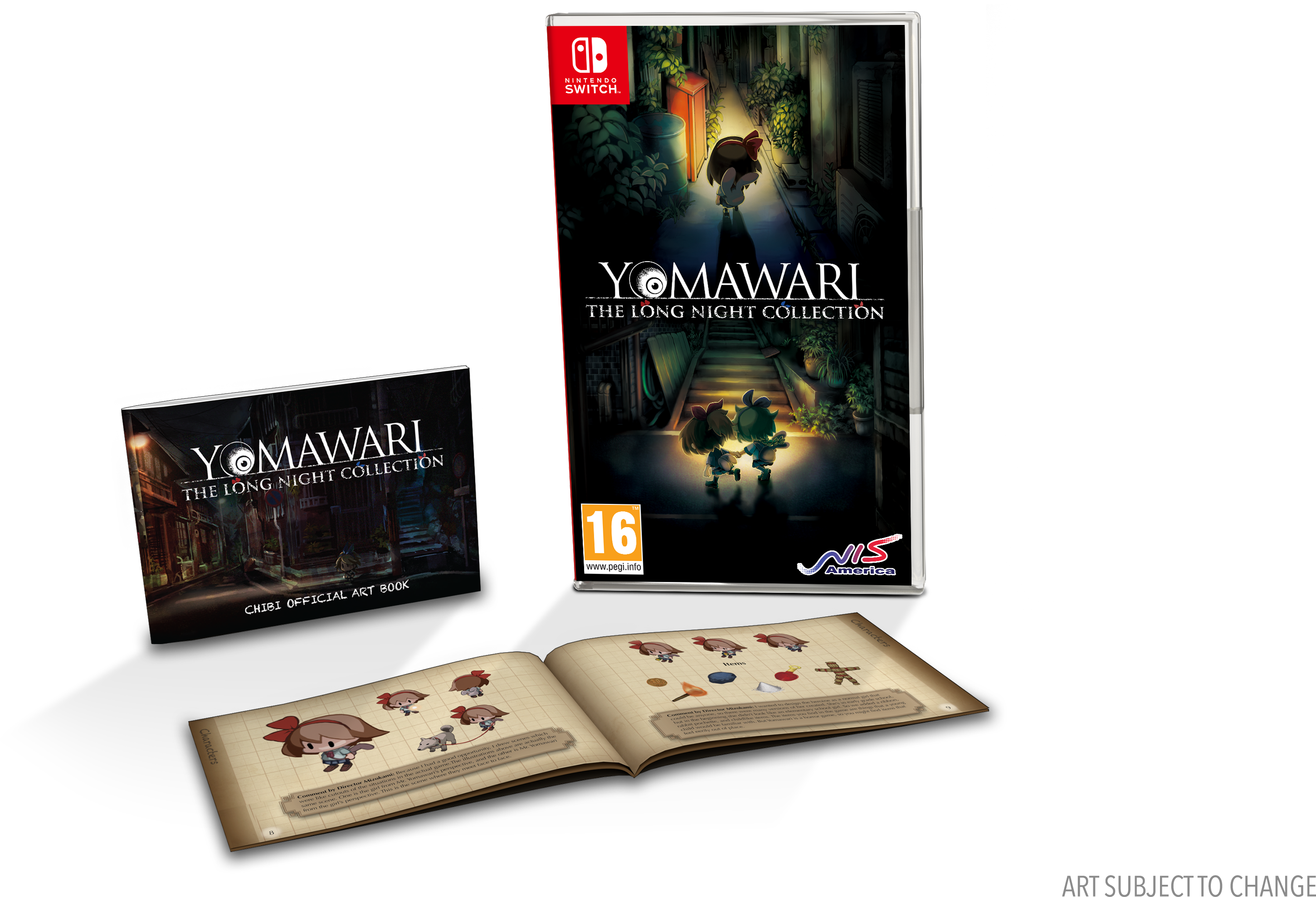 Yomawari Long Night Collection Clipart (3400x2200), Png Download