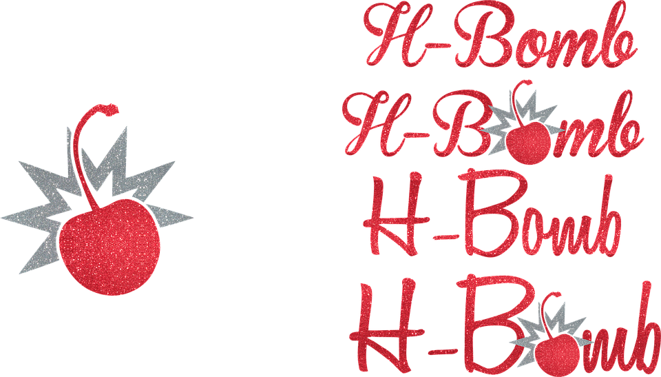 Cherry Bomb H-bomb Heather - Strawberry Clipart (960x547), Png Download