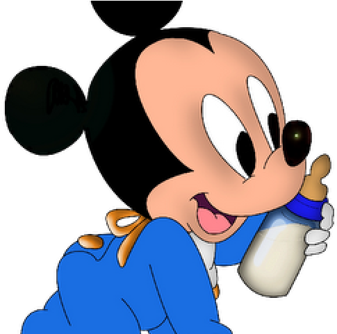 Baby Mickey Mouse Png Clipart (640x480), Png Download
