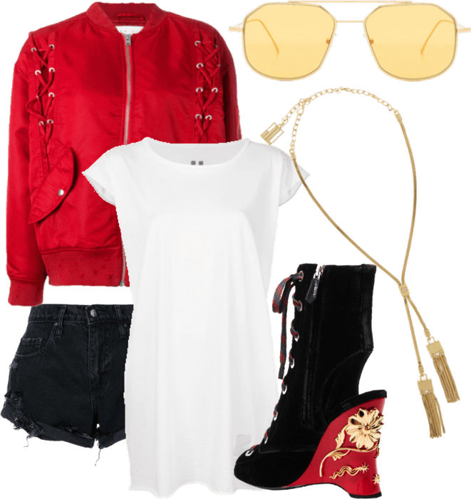 Cherry Bomb - Blouse Clipart (661x700), Png Download