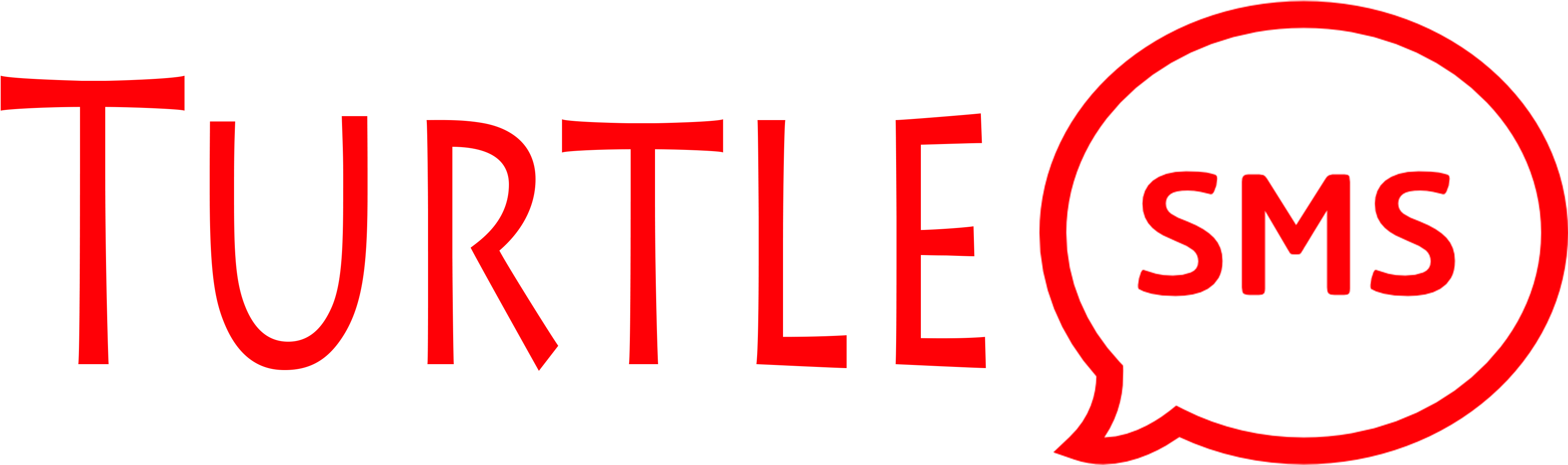 Turtle Logo Clipart (4137x1450), Png Download