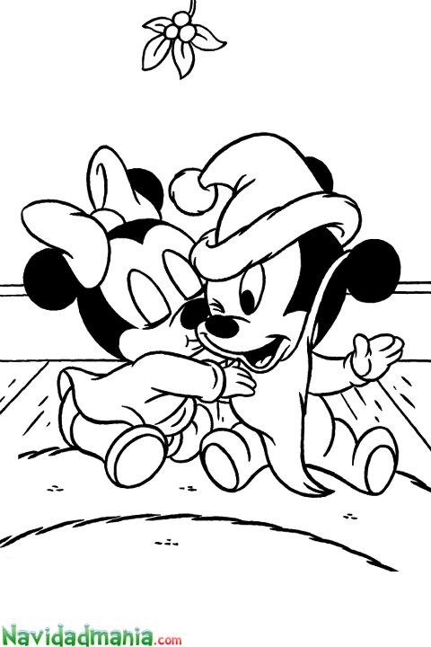 Christmas Colouring In Disney Clipart (480x720), Png Download