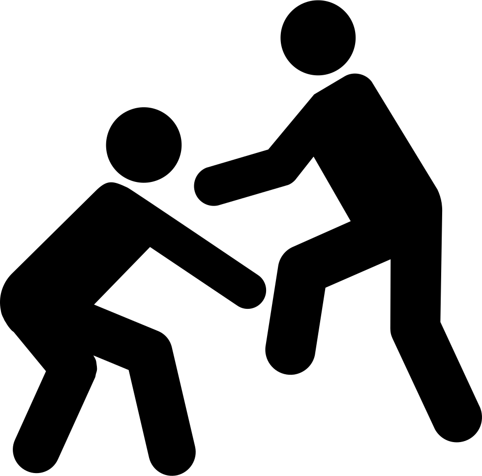 Png File Svg - Silueta De Parejas Corriendo Clipart (980x968), Png Download