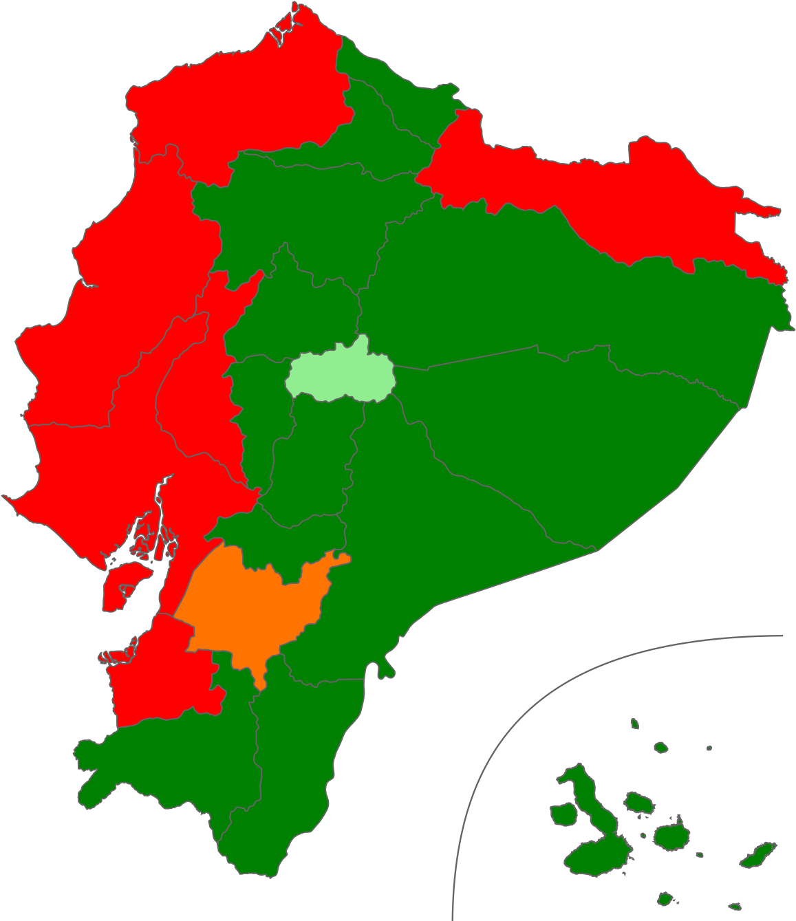 Elecciones Presidenciales De Ecuador De - 3 Regions Of Ecuador Clipart (1200x1440), Png Download