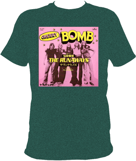 Cherry Bomb - Cherry Bomb The Runaways Clipart (595x680), Png Download