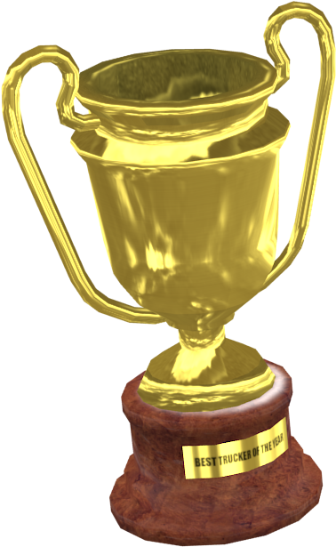 Trophy Cup For Euro Truck Simulator - Trophy Clipart (602x640), Png Download