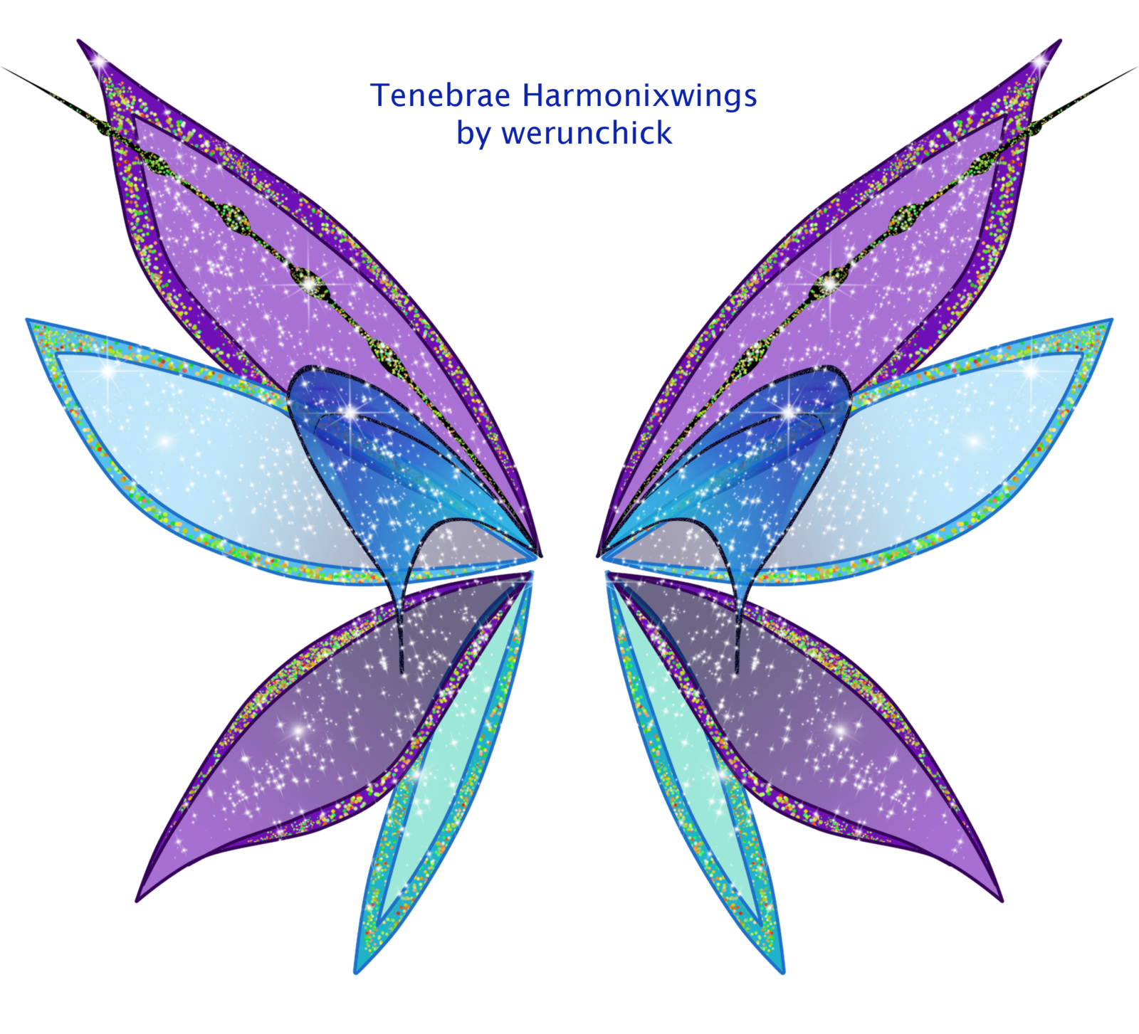 Tinkerbell Wings Vector Hd Clipart (1600x1453), Png Download