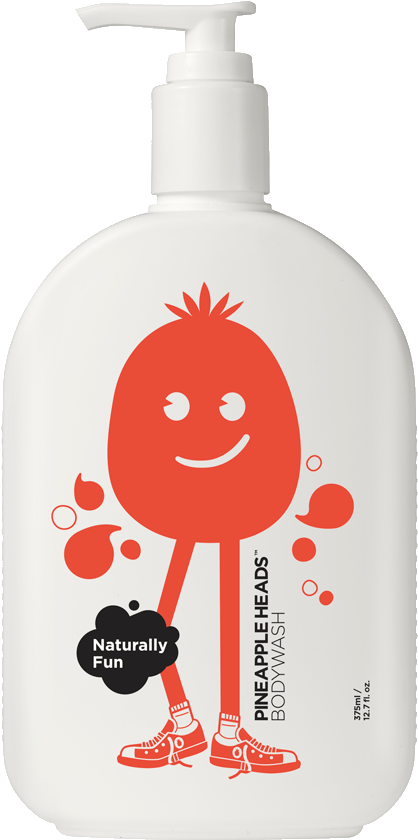 Body Wash Pineapple Heads Nz - Pineapple Heads Body Wash Clipart (1000x1059), Png Download