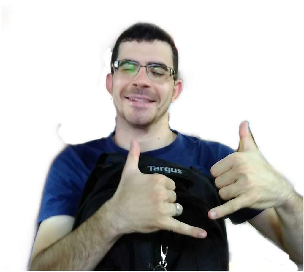 Marcelo Sticker - Sign Language Clipart (1024x916), Png Download