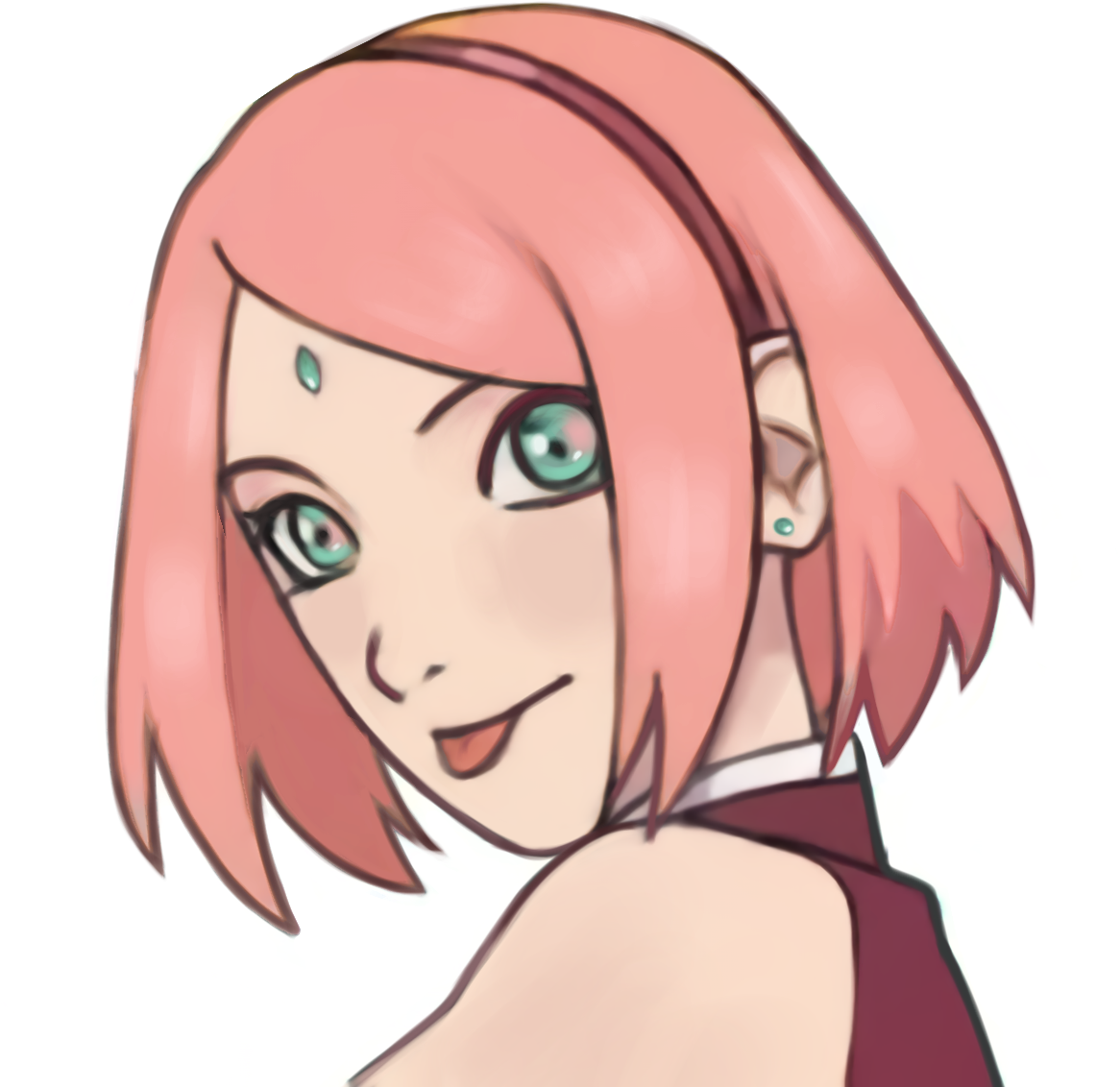 Transparent Sakuras Doing The - Cartoon Clipart (1230x1150), Png Download