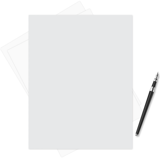 The Advantages Of Fotor's Letterhead Maker - Paper Clipart (540x627), Png Download