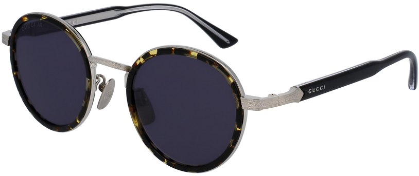 Round Black Sunglasses Metal Clipart (1117x480), Png Download