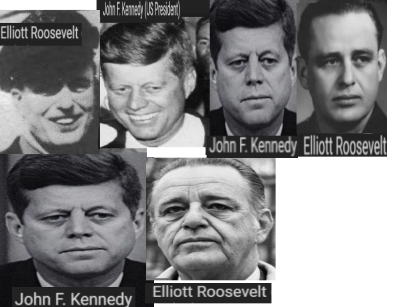 Kennedy = Elliot Roosevelt, Son Of U - Elliott Roosevelt Clipart (800x600), Png Download