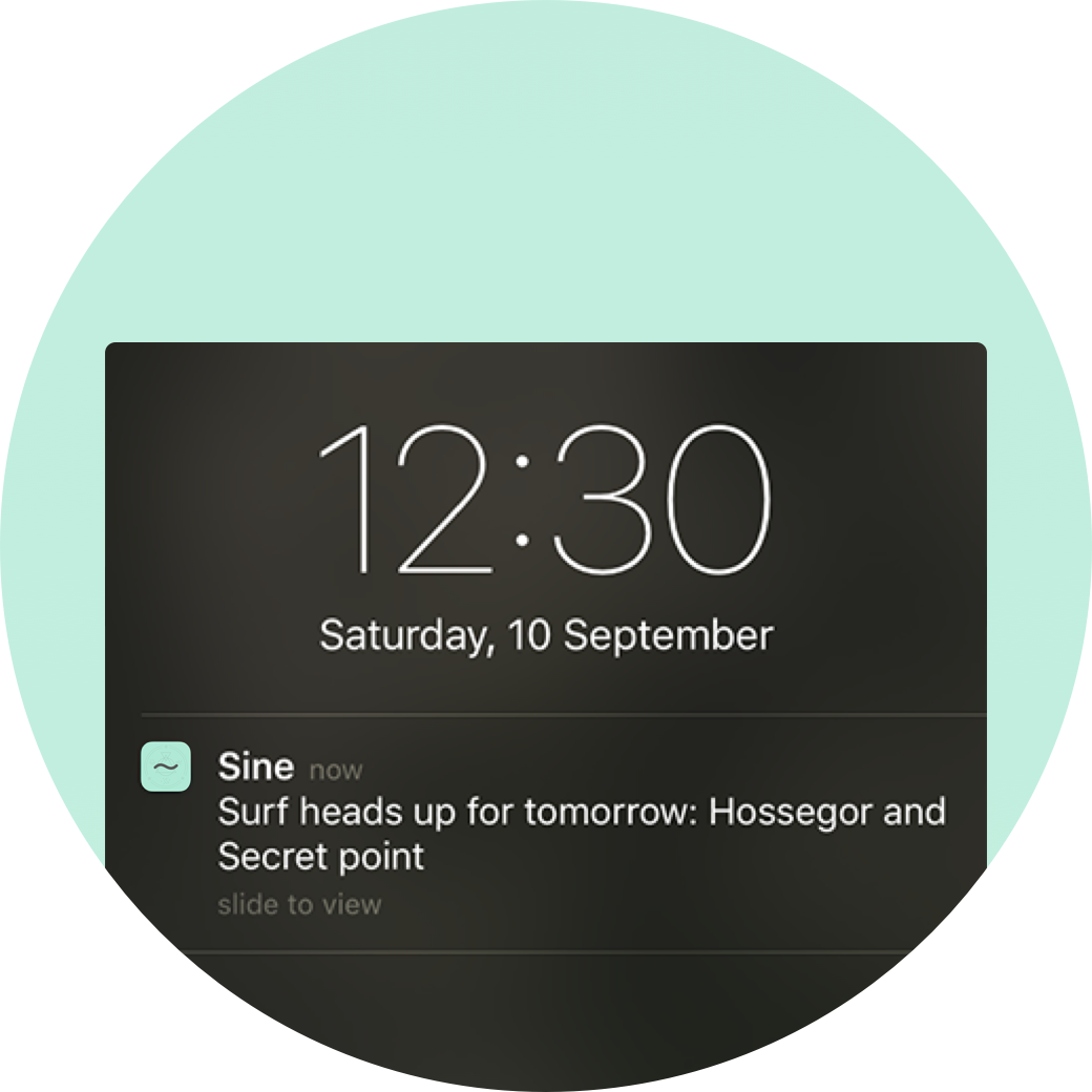 When A Certain Surf Alarm Goes Off, An Alarm Icon Show - Circle Clipart (1040x1040), Png Download