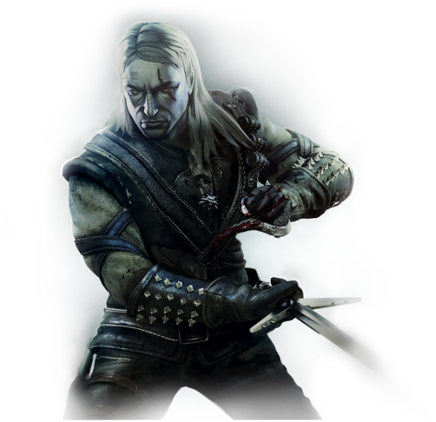 Witcher - Geralt Of Rivia Clipart (612x592), Png Download
