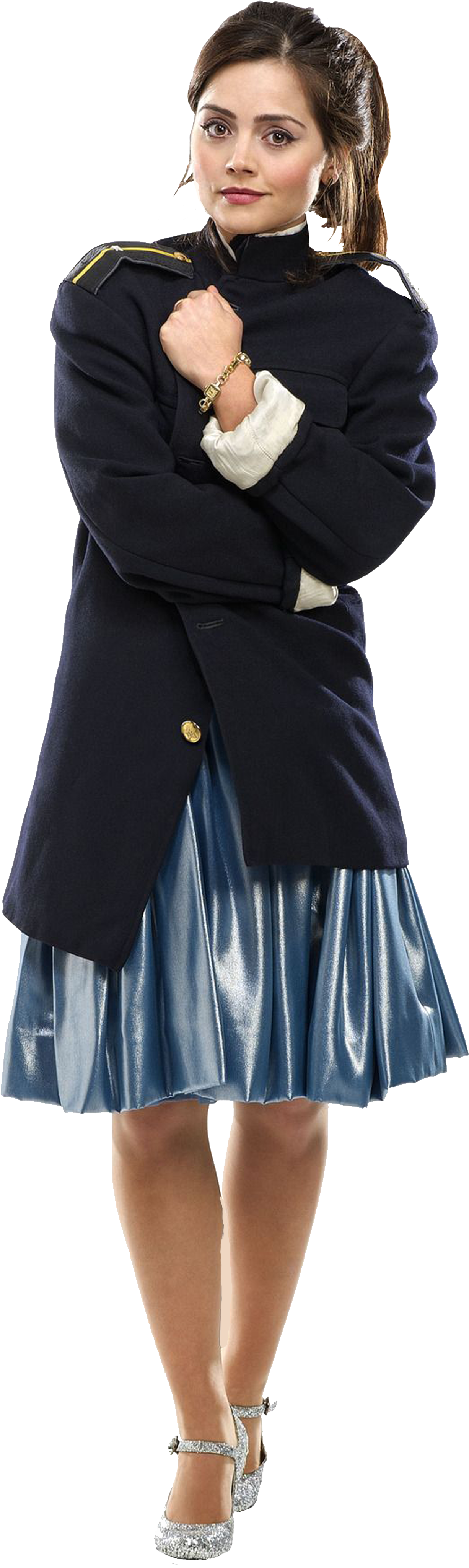 Jenna Coleman, Dwunasty Doktor, Suknie, Kobieta - Clara Oswald Cold War Clipart (2853x4288), Png Download