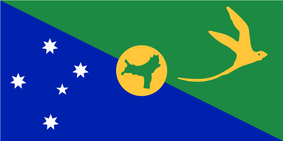 Cx Christmas Island Flag Icon - Flags With The Southern Cross Clipart (1024x1024), Png Download