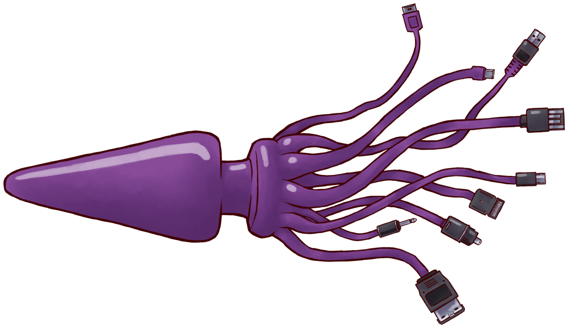 Michael Gillespie - Buttplug Clipart (1157x671), Png Download