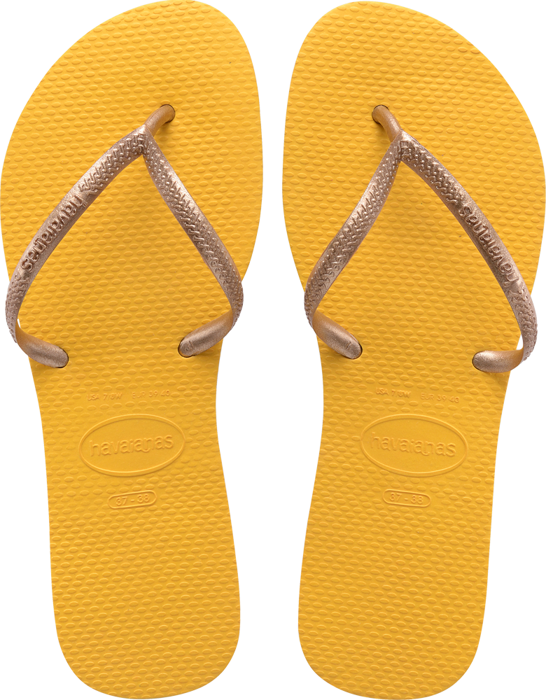 Women's Flat Up - Havaianas Femininos 41 42 Clipart (780x1000), Png Download